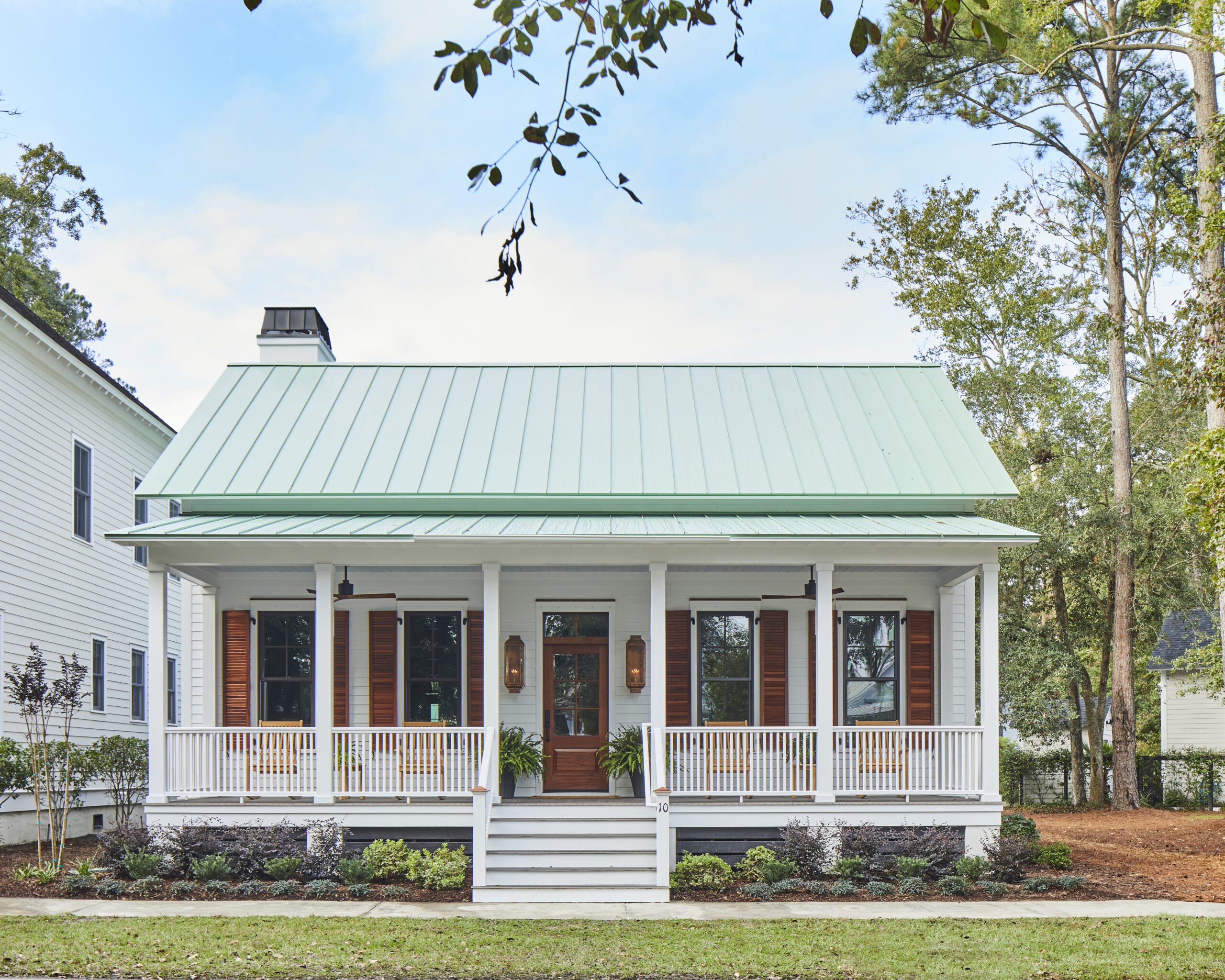Farmhouse-style home featured as the 2020 Southern Living Showcase Home, built by Allen Patterson Builders in the South Carolina Lowcountry